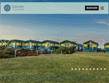 Tablet Screenshot of dongaratouristpark.com.au